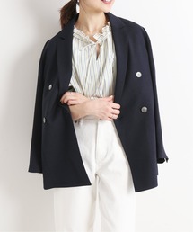 SLOBE IENA | Pe ドビー ダブルジャケット【手洗い可能】◆(その他アウター)