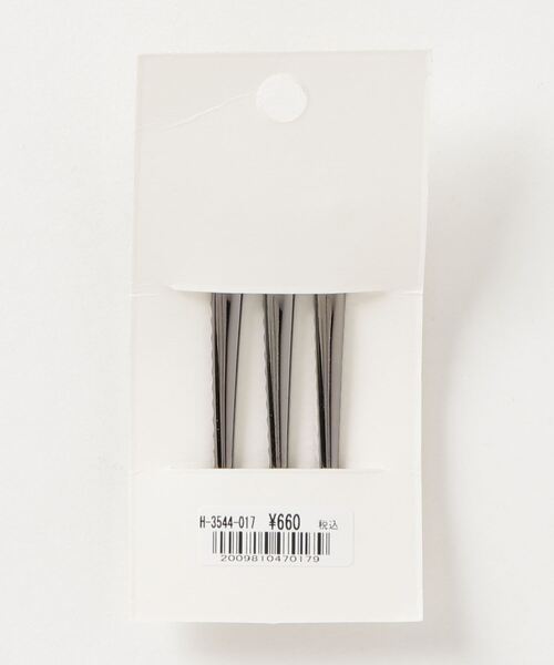 aller au lit(アレオリ)の「FT:aller au lit(アレオリ) クリップ3本セット(バレッタ/ヘアクリップ・レディース・ブラック/ゴールド・FREE)」の3枚目の写真