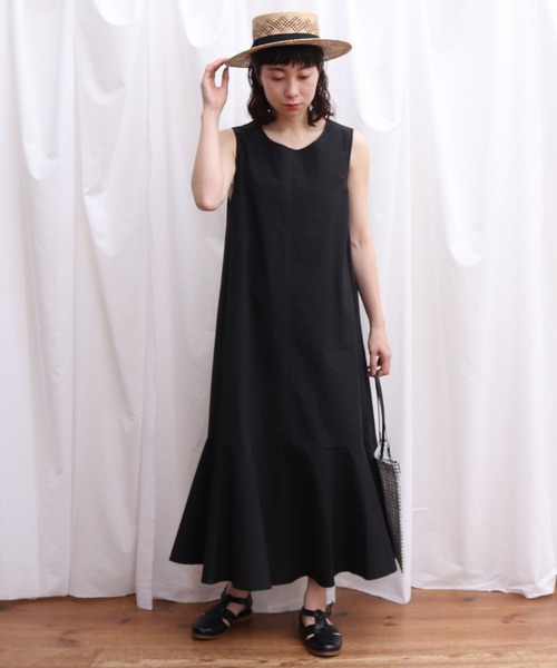 100 2タイプライター マーメードヘムワンピース