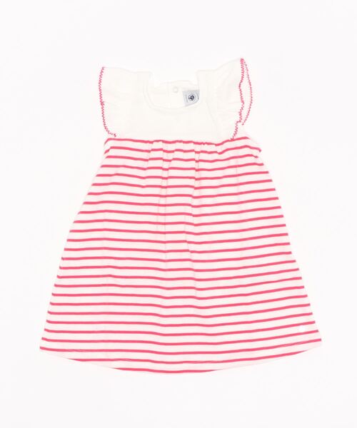 Petit Petit Bateau プチバトー のファッション ミニマリニエール切り替えワンピース ワンピース Packrite Com
