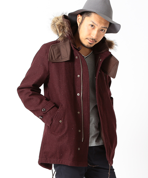 BEAMS メルトンモッズコート BEAMS（ビームス）の「◎BEAMS / メルトン モッズコート（ミリタリー