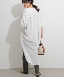 AMERICAN HOLIC | スタンドカラーシアーシャツワンピース *●(シャツワンピース)