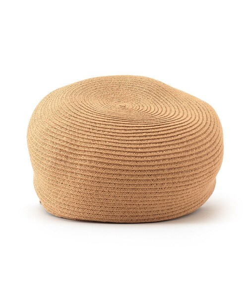 Dessin（デッサン）の「◆ウォッシャブルペーパーキャスケット（キャスケット・レディース・ネイビー/キャメル・00）」の3枚目の写真