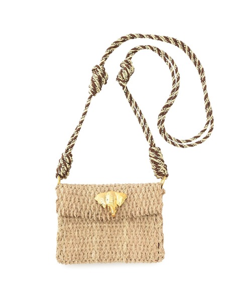 JARDIN DEL CIELO（ジャルディン デル シエロ）の「【JARDIN DEL CIELO】ELEFANTE GOLD BAG（ショルダーバッグ・レディース・キナリ・M）」の6枚目の写真