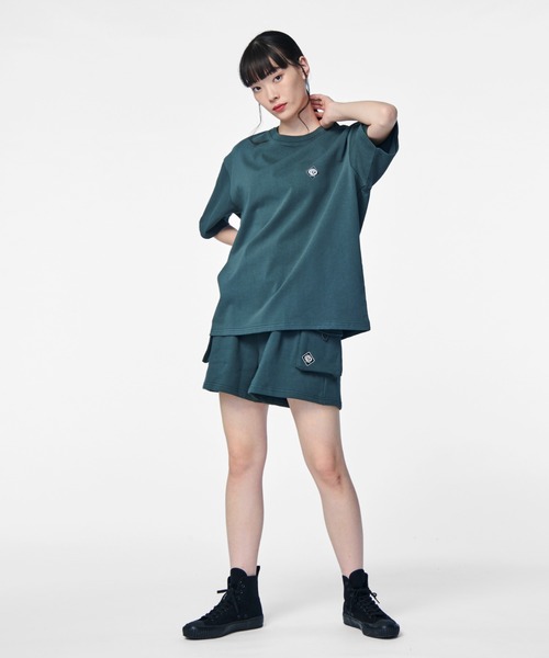PIPING HOT FUTURE（パイピングホットフューチャー）の「SS OVERSIZE T-SHIRT（Tシャツ/カットソー・レディース・グリーン・S/M/L/XS）」の11枚目の写真