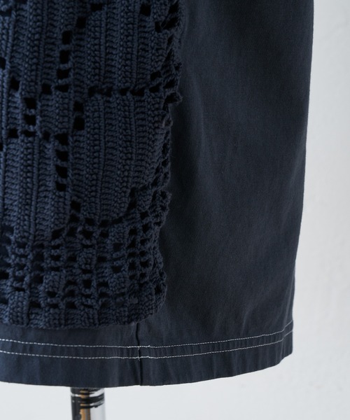 BEARDSLEY（ビアズリー）の「ヴィンテージレースタンク（Tシャツ/カットソー・レディース・ネイビー/ベージュ・FREE）」の22枚目の写真