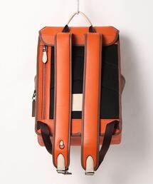 【新品】COACH クリオ バックパック カラーブロック リュックサック セールCoachクリオカラーブロックレザーバックパックリュック