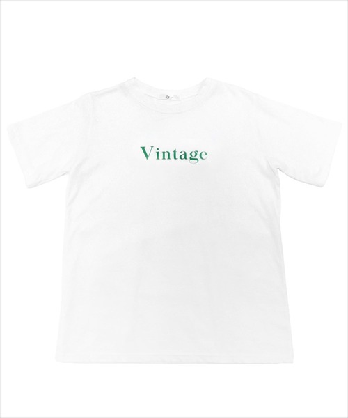 DONOBAN(ドノバン)の「VINTAGE TEE(Tシャツ/カットソー・レディース・チャコールグレー/杢グレー/ホワイト・F)」の10枚目の写真