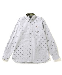 MR PATTERN OXFORD STRIPE BD SHIRT M