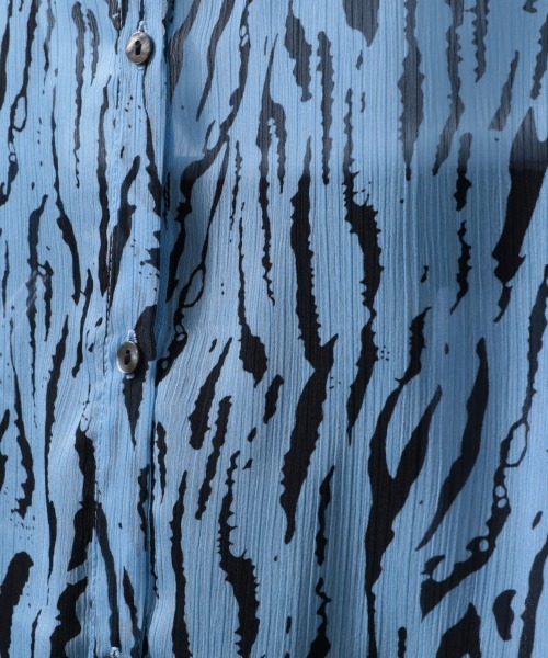 HARE(ハレ)の「ビッグカラーガラシアーシャツ(HARE)(シャツ/ブラウス・レディース・ブラック/オフホワイト/ブルー・FREE)」の21枚目の写真