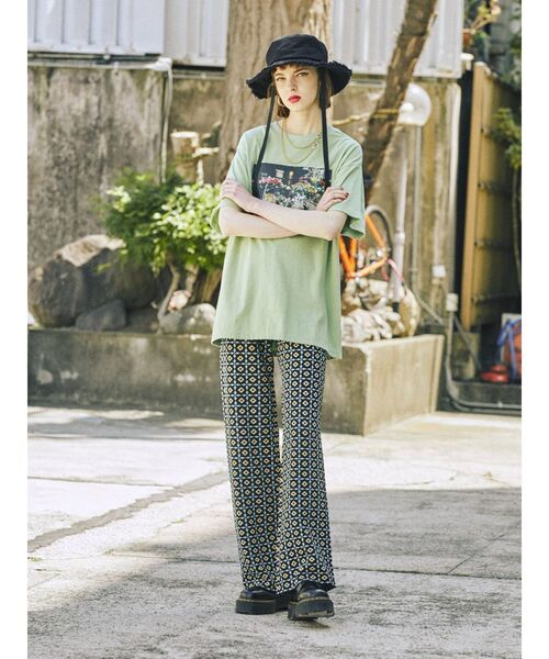 jouetie（ジュエティ）の「ジャガードニットパンツ（その他パンツ・レディース・グレー/ブラック/ピンク/ブラウン・MEDIUM）」の12枚目の写真