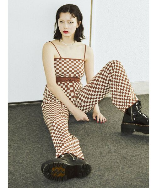 jouetie（ジュエティ）の「ジャガードニットパンツ（その他パンツ・レディース・グレー/ブラック/ピンク/ブラウン・MEDIUM）」の8枚目の写真