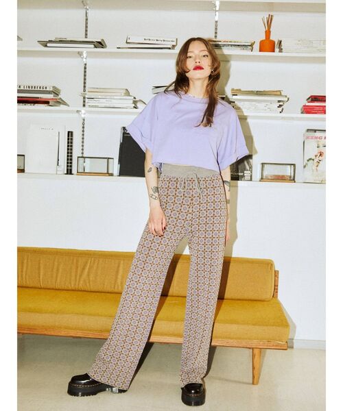 jouetie（ジュエティ）の「ジャガードニットパンツ（その他パンツ・レディース・グレー/ブラック/ピンク/ブラウン・MEDIUM）」の21枚目の写真