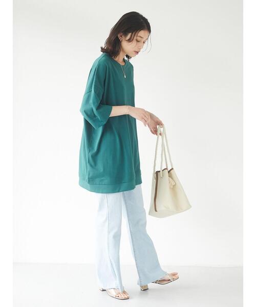 Green　Parks（グリーンパークス）の「・キャンバスバケツバッグ＊＊（トートバッグ・レディース・ブラック/ブラウン/グリーン/アイボリー・FREE）」の11枚目の写真