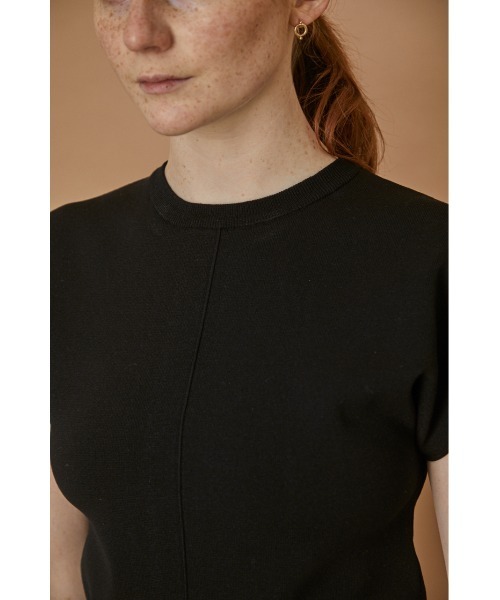 RIM.ARK(リムアーク)の「Basic summer knit tops(Tシャツ/カットソー・レディース・ホワイト/ブラック/ベージュ・38/36)」の16枚目の写真