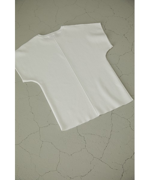 RIM.ARK(リムアーク)の「Basic summer knit tops(Tシャツ/カットソー・レディース・ホワイト/ブラック/ベージュ・38/36)」の22枚目の写真