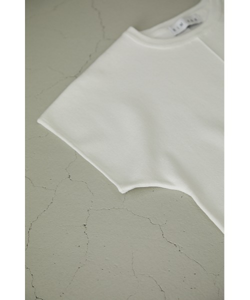 RIM.ARK(リムアーク)の「Basic summer knit tops(Tシャツ/カットソー・レディース・ホワイト/ブラック/ベージュ・38/36)」の10枚目の写真