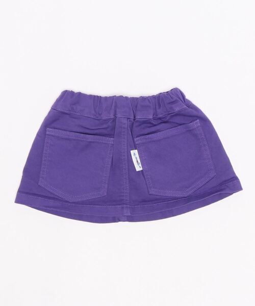 JIPPON(ジポン)の「オーバーダイミニスカート(kids/XS~L)(スカート・キッズ・パープル/ピンク/アイボリー・S/M/L/XS)」の4枚目の写真