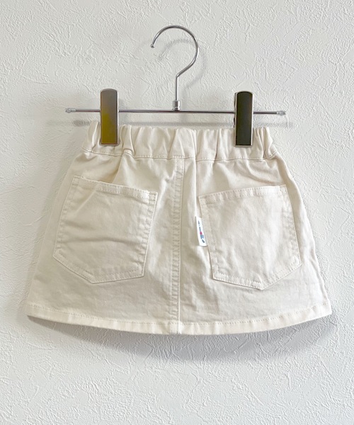 JIPPON(ジポン)の「オーバーダイミニスカート(kids/XS~L)(スカート・キッズ・パープル/ピンク/アイボリー・S/M/L/XS)」の1枚目の写真