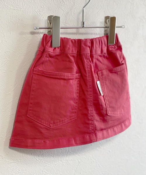 JIPPON(ジポン)の「オーバーダイミニスカート(kids/XS~L)(スカート・キッズ・パープル/ピンク/アイボリー・S/M/L/XS)」の7枚目の写真