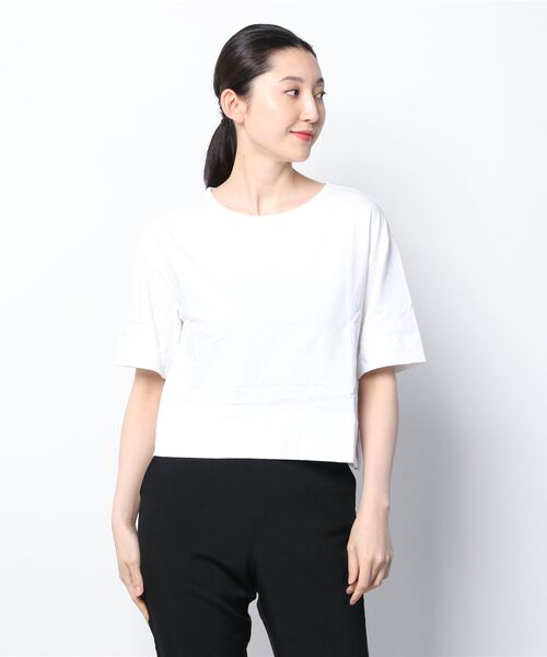 GAP(ギャップ)の「タイバックTシャツ(Tシャツ/カットソー・レディース・ホワイト/ブラック/ネイビー/その他・S/M/L/XL/XS/XXS)」の10枚目の写真