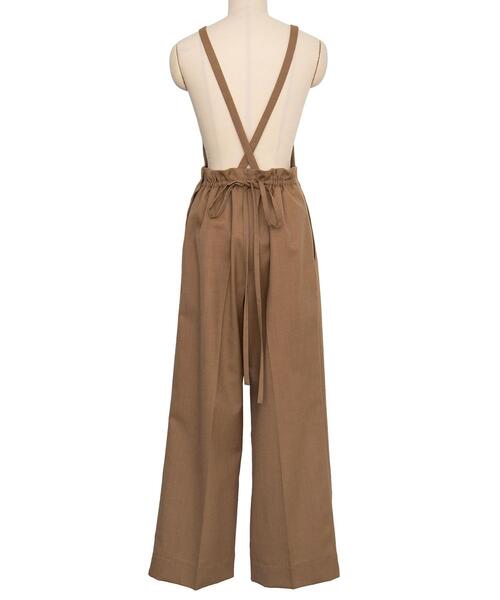 ドゥロワー drawer サロペット　34 Drawer（ドゥロワー）の「＜Drawer（ドゥロワー）＞ ウール杢