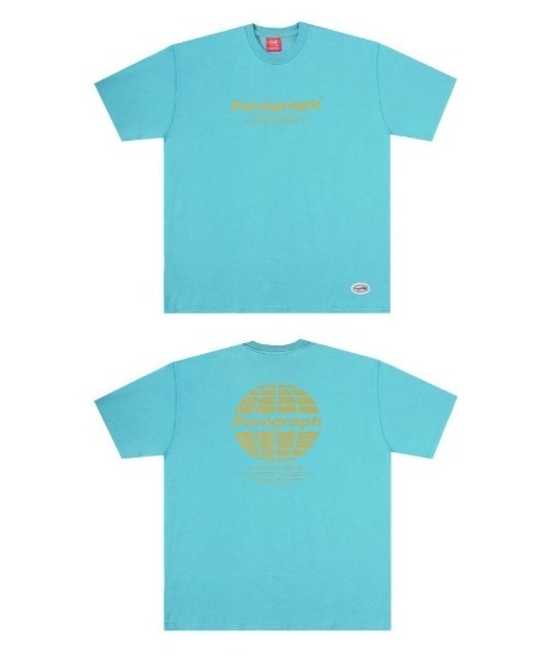 Paragraph（パラグラフ）の「Paragraph/パラグラフ/ロゴプリント半袖Tシャツ/Logo Tee/PARAGRAPH_NO.28（Tシャツ/カットソー・メンズ・ホワイト/チャコールグレー/ブラック/ベージュ/パープル/ネイビー/グレー/グリーン/アイボリー/ミント・FREE）」の8枚目の写真