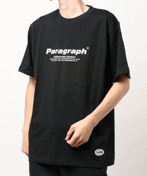 Paragraph（パラグラフ）の「Paragraph/パラグラフ/ロゴプリント半袖Tシャツ/Logo Tee/PARAGRAPH_NO.28（Tシャツ/カットソー・メンズ・ホワイト/チャコールグレー/ブラック/ベージュ/パープル/ネイビー/グレー/グリーン/アイボリー/ミント・FREE）」の16枚目の写真