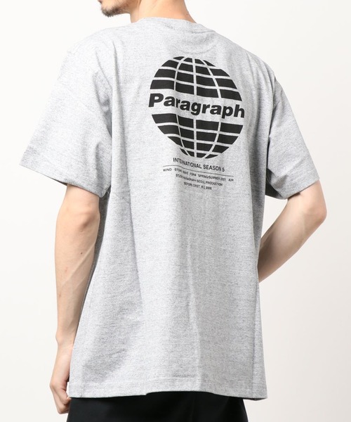 Paragraph（パラグラフ）の「Paragraph/パラグラフ/ロゴプリント半袖Tシャツ/Logo Tee/PARAGRAPH_NO.28（Tシャツ/カットソー・メンズ・ホワイト/チャコールグレー/ブラック/ベージュ/パープル/ネイビー/グレー/グリーン/アイボリー/ミント・FREE）」の22枚目の写真