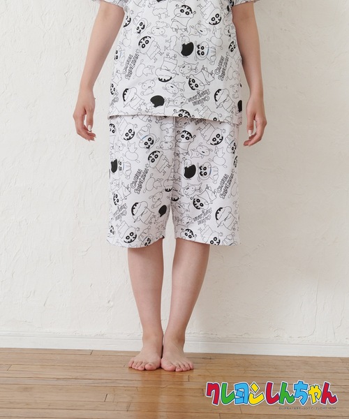LB/S (エルビーエス)の「【クレヨンしんちゃん 】ミニ裏毛総柄ショーツ(その他パンツ・メンズ・その他1/その他2・SMALL/MEDIUM/LARGE/X-LARGE)」の1枚目の写真