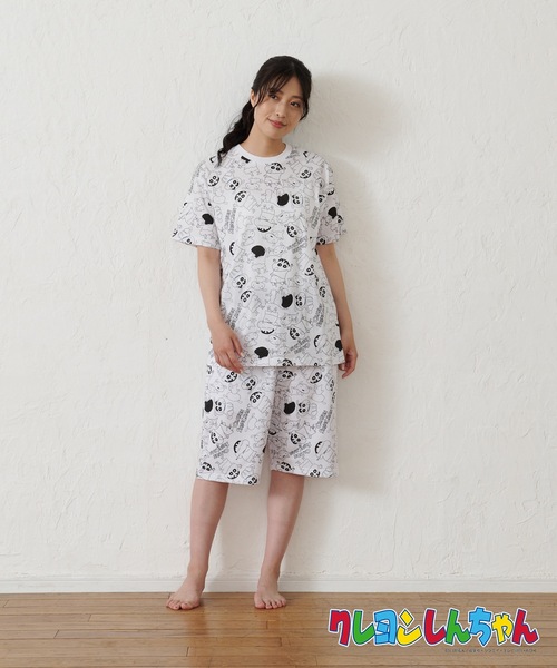 LB/S (エルビーエス)の「【クレヨンしんちゃん 】ミニ裏毛総柄ショーツ(その他パンツ・メンズ・その他1/その他2・SMALL/MEDIUM/LARGE/X-LARGE)」の4枚目の写真