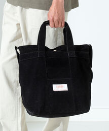 B:MING by BEAMS | 【WEB限定】UNIVERSAL OVERALL × B:MING by BEAMS / 別注 コーデュロイ 2WAY トートバッグ(トートバッグ)