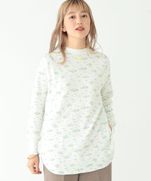 BEAMS BOY | BEAMS BOY / フラワー ハニカム ロングスリーブ(Tシャツ/カットソー)