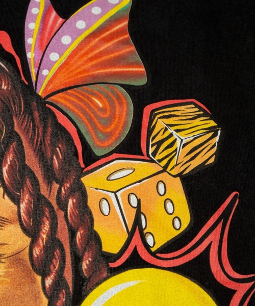 Evae mob（エヴァーモブ）の「EVAEMOB＋TYGA/エバーモブ＋タイガ/コラボレーションTシャツ/Tyga Collaboration Tee（Tシャツ/カットソー・メンズ・ホワイト/ブラック・X-LARGE/LARGE）」の19枚目の写真