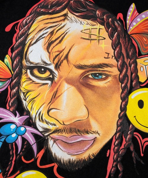 Evae mob（エヴァーモブ）の「EVAEMOB＋TYGA/エバーモブ＋タイガ/コラボレーションTシャツ/Tyga Collaboration Tee（Tシャツ/カットソー・メンズ・ホワイト/ブラック・X-LARGE/LARGE）」の20枚目の写真