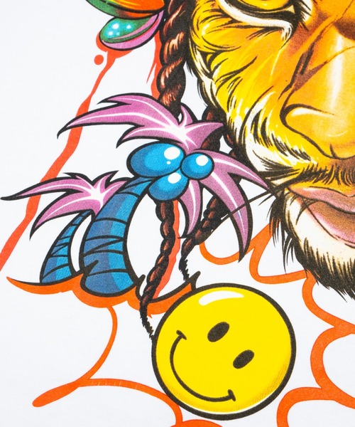 Evae mob（エヴァーモブ）の「EVAEMOB＋TYGA/エバーモブ＋タイガ/コラボレーションTシャツ/Tyga Collaboration Tee（Tシャツ/カットソー・メンズ・ホワイト/ブラック・X-LARGE/LARGE）」の5枚目の写真