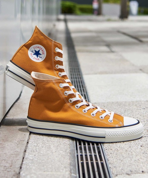 CONVERSE(コンバース)の「CONVERSE CANVAS ALL STAR J HI / コンバース キャンバス オールスター J HI(スニーカー・メンズ・マスタード・25.0cm/27.0cm/23.0cm/27.5cm/23.5cm/26.0cm/24.0cm/28.0cm/22.5cm/26.5cm/24.5cm/25.5cm)」の8枚目の写真