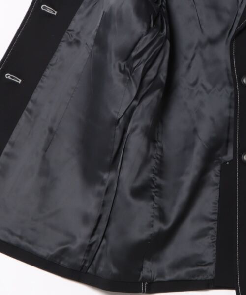 RAY CASSIN(レイカズン)の「TYA Stitch Jacket(テーラードジャケット・レディース・ブラウン/ネイビー・MEDIUM/SMALL)」の4枚目の写真