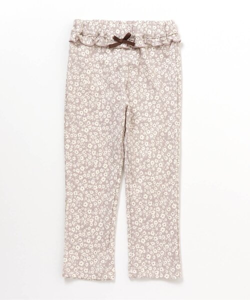 apres les cours（アプレレクール）の「/ウエストフリル/7days Style pants 10分丈（その他パンツ・キッズ・ベージュ/チェック/ネイビー/ピンク/サックスブルー/チャコール・80/90/100/110/120/130）」の17枚目の写真