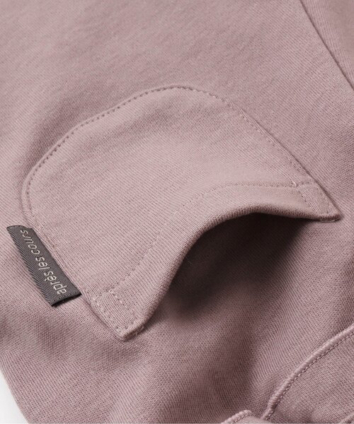 apres les cours（アプレレクール）の「/ウエストフリル/7days Style pants 10分丈（その他パンツ・キッズ・ベージュ/チェック/ネイビー/ピンク/サックスブルー/チャコール・80/90/100/110/120/130）」の20枚目の写真