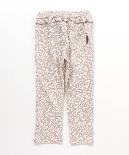 apres les cours（アプレレクール）の「/ウエストフリル/7days Style pants 10分丈（その他パンツ・キッズ・ベージュ/チェック/ネイビー/ピンク/サックスブルー/チャコール・80/90/100/110/120/130）」の14枚目の写真