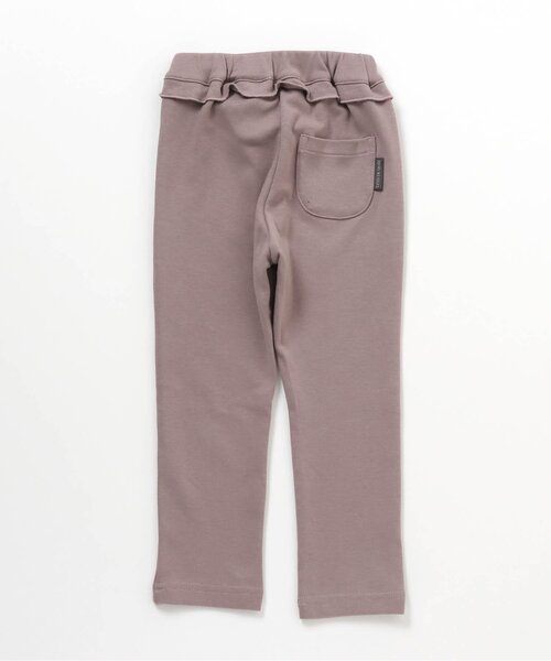 apres les cours（アプレレクール）の「/ウエストフリル/7days Style pants 10分丈（その他パンツ・キッズ・ベージュ/チェック/ネイビー/ピンク/サックスブルー/チャコール・80/90/100/110/120/130）」の9枚目の写真