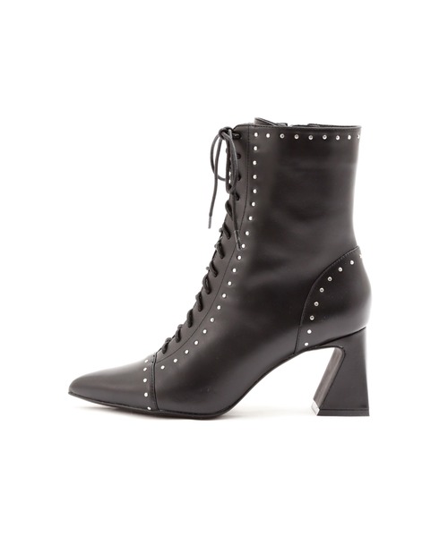 JILL STUART（ジルスチュアート）の「◆ミニスタッズブーツ（ブーツ・レディース・ブラック/ベージュ・23.0cm/23.5cm/24.0cm）」の11枚目の写真