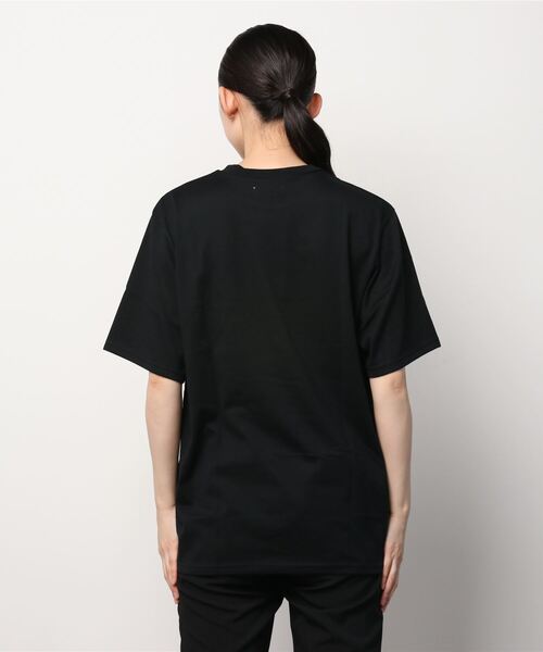 Figments（フィグメンツ）の「FIGMENTSロゴT（Tシャツ/カットソー・レディース・ブラック/グレー・SMALL/MEDIUM）」の4枚目の写真