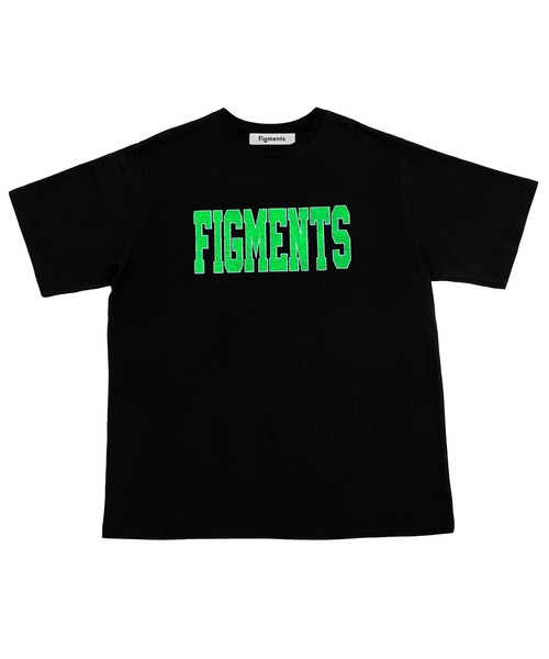 Figments（フィグメンツ）の「FIGMENTSロゴT（Tシャツ/カットソー・レディース・ブラック/グレー・SMALL/MEDIUM）」の9枚目の写真