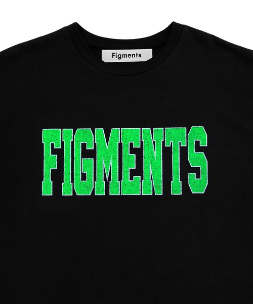 Figments（フィグメンツ）の「FIGMENTSロゴT（Tシャツ/カットソー・レディース・ブラック/グレー・SMALL/MEDIUM）」の10枚目の写真