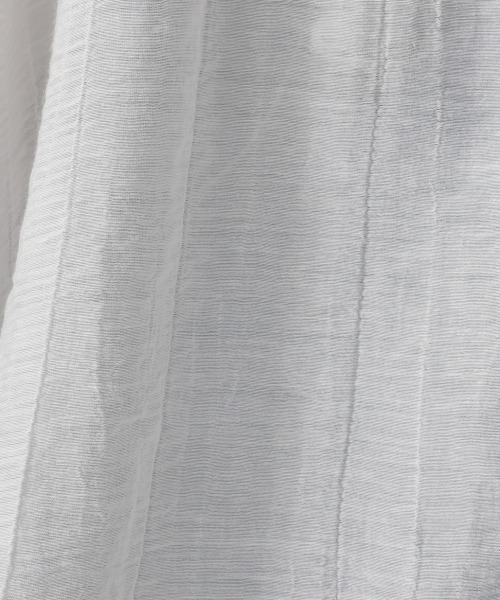 LOWRYS FARM（ローリーズファーム）の「ボリュームフリルブラウスＬＳ　217074（Tシャツ/カットソー・レディース・オフホワイト/ブラック/ブラック系その他/ブルー・FREE）」の15枚目の写真