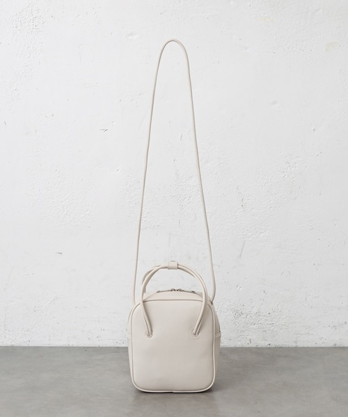 mystic（ミスティック）の「スクエアショルダーボストンバッグ（ショルダーバッグ・レディース・アイボリー/ブラック/グリーン・ONE SIZE）」の16枚目の写真