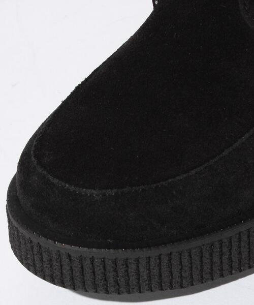 agnes b.（アニエスベー）の「CU11 厚底スエードレースアップシューズ（その他シューズ・レディース・ブラック・39）」の7枚目の写真