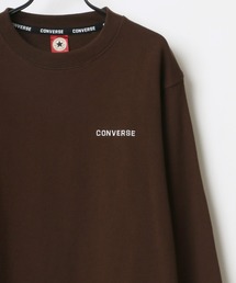 CONVERSE/コンバース 裏毛 ロゴ サガラ ワンポイント刺繍 スウェット トレーナー/長袖 トップス プルオーバー/レディース メンズ